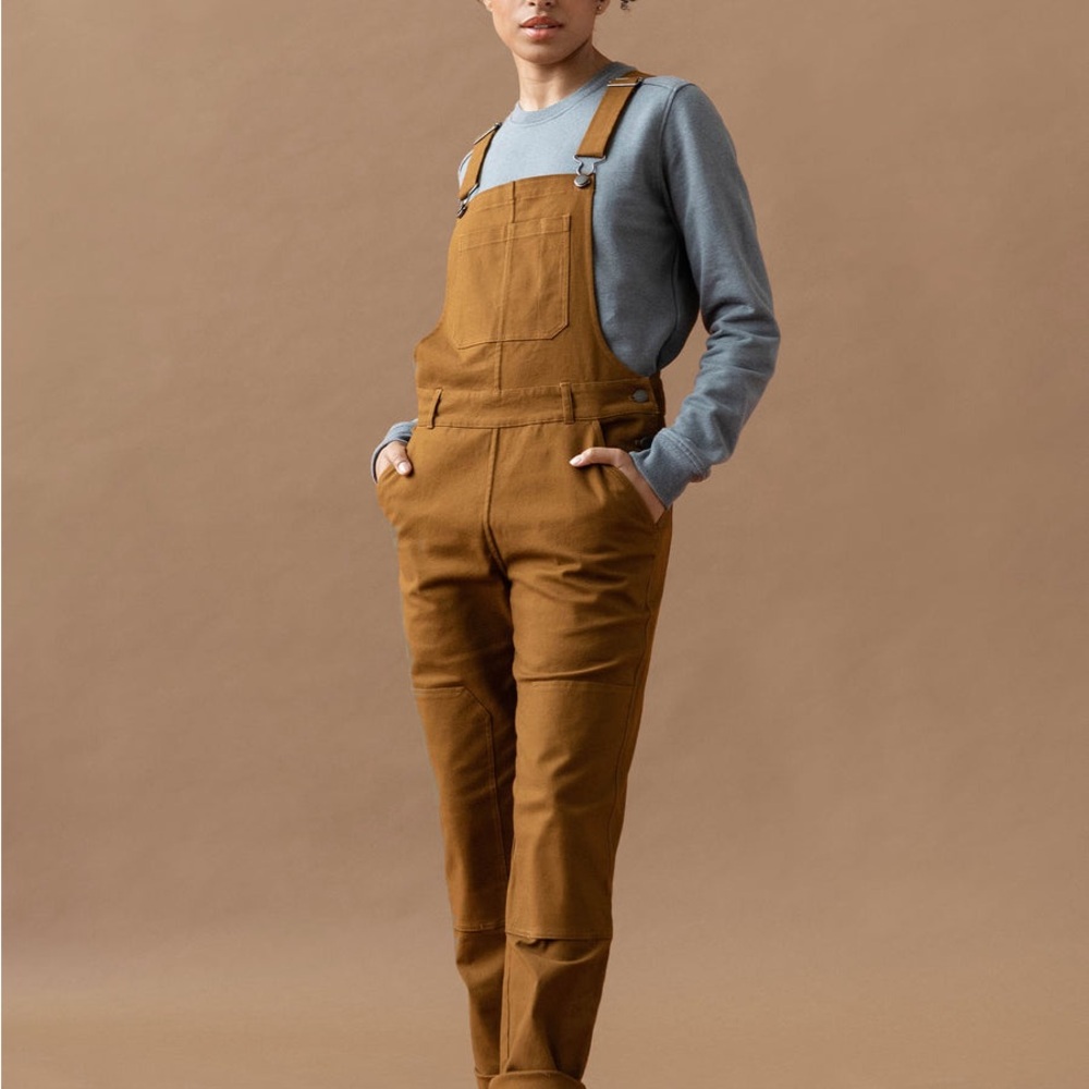 Bridge & Burn The Tobin Utility‎ Rust Brown Overalls